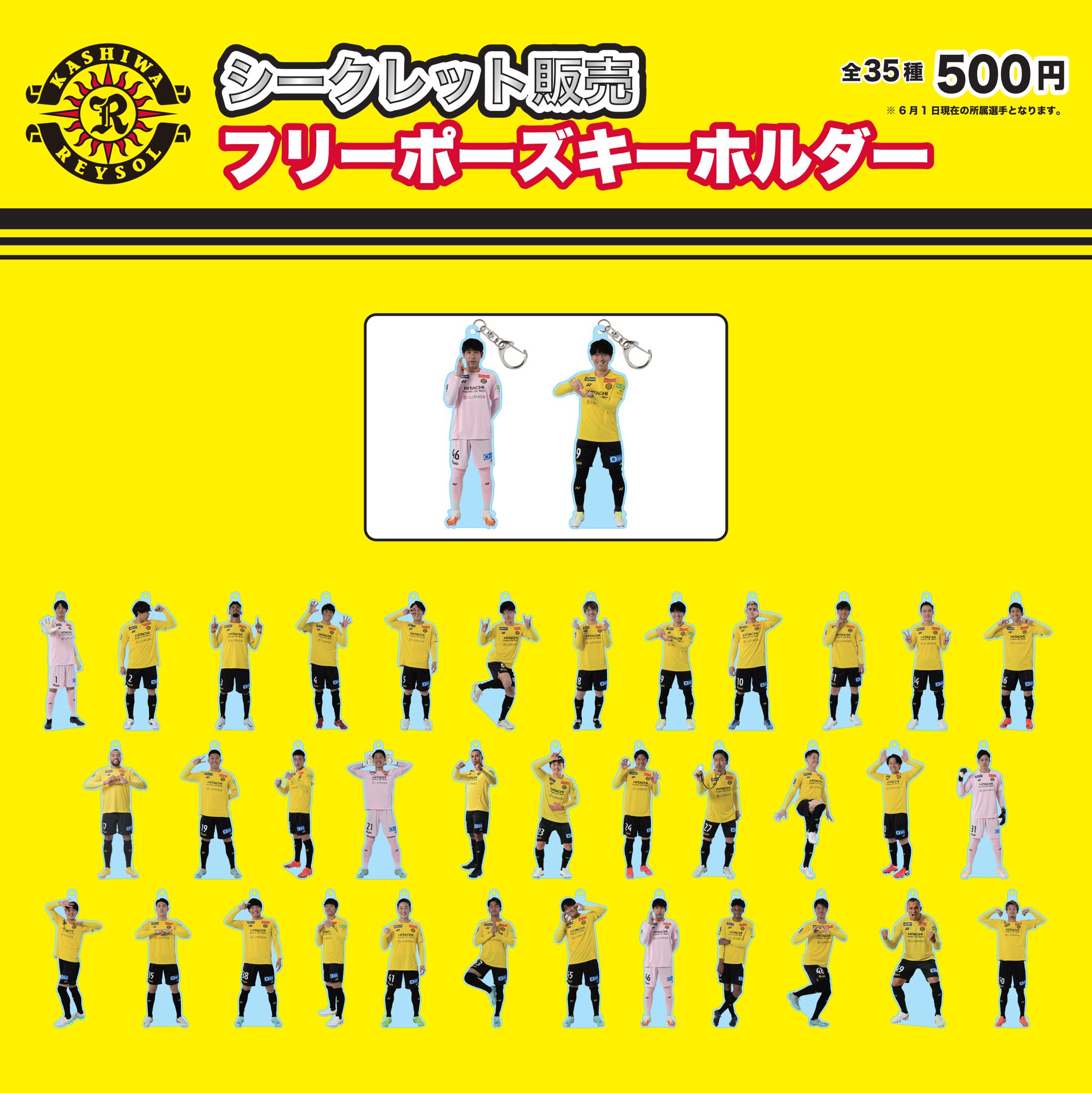 激レア 当選者50枚限定】柏レイソルフリーポーズTシャツ