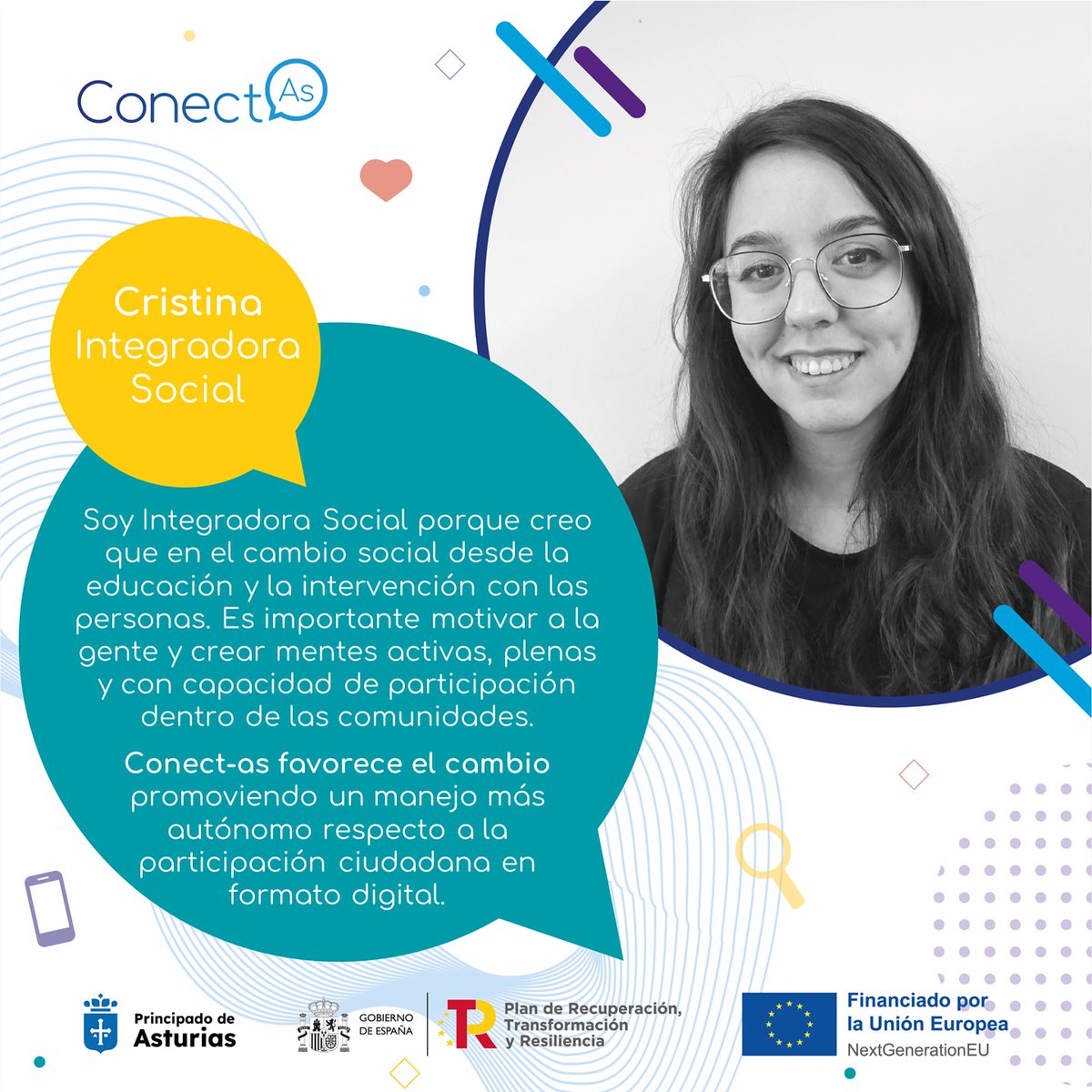 conect_as's tweet photo. 🎉 Presentamos al equipo de profesionales de lo social que acompañan cada día a las personas participantes en el proyecto. #itinerariosconectas #conectas #inclusión #brechadigital #gobiernodelprincipadodeasturias #fondosnextgeneration #españapuede #programaRTR #agenda2030 https://t.co/O2pFBHxgZN