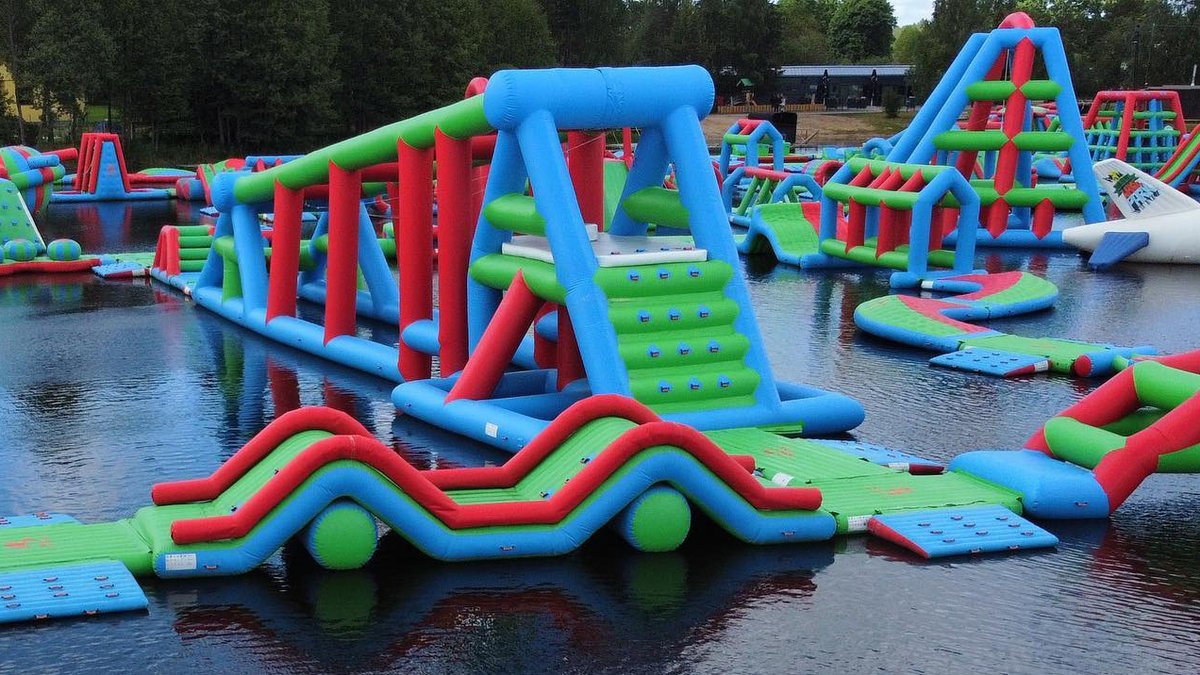 Bouncia8's tweet image. Top 3 hardest Bouncia inflatable water obstacles. Do u want a try?

More water park equipment: bouncia.com.cn
#inflatablewaterobstacles #waterobstacles #inflatableobstacles #watergame #obstaclecourse