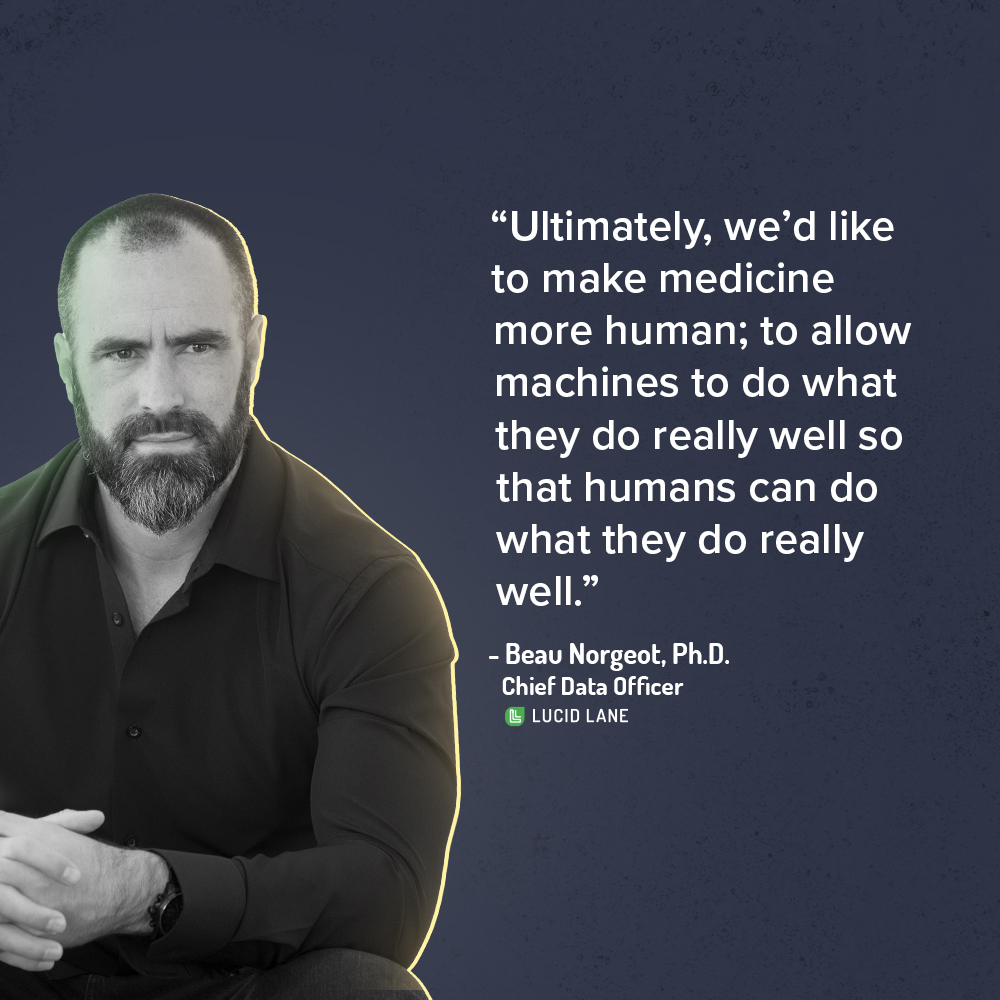 lucidlanehealth's tweet photo. At Lucid Lane, we believe in a mind-body approach grounded in science. Our Chief Data Officer, Dr. Beau Norgeot, Ph.D., has some wise words to spread:
https://t.co/i2nnINfuSe

#LucidLane #Telehealth #AI #MentalHealth #Healthcare #DigitalHealthcare https://t.co/7tg16GYYcr
