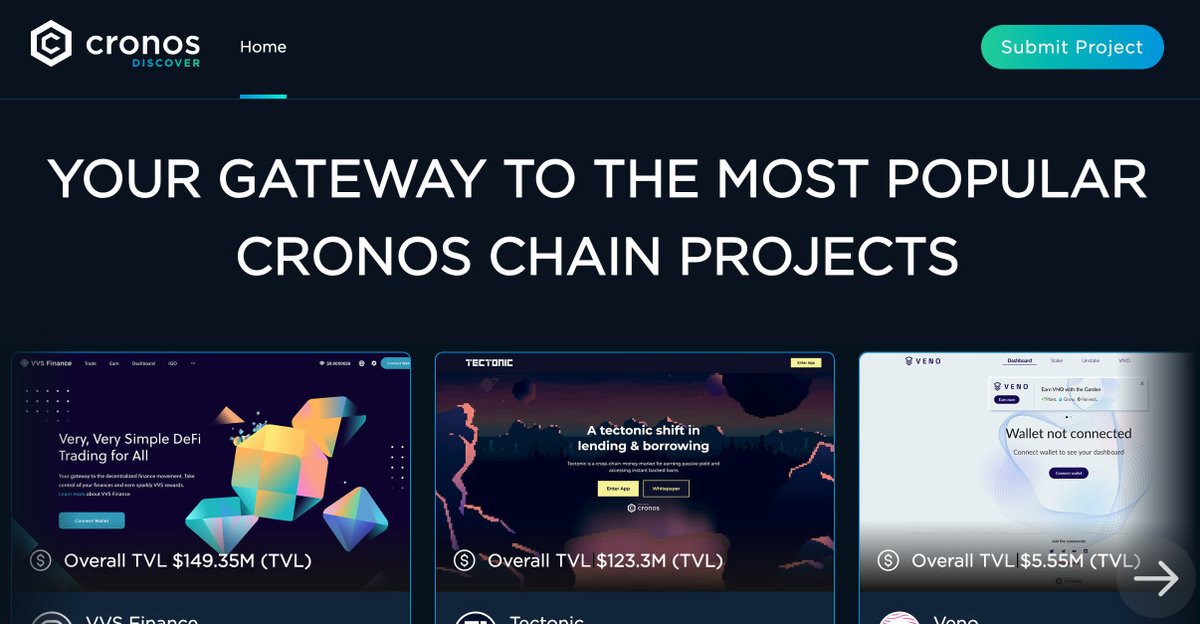 Discover the vibrant Cronos ecosystem &amp; exciting upcoming launches in our latest blog post:

🚀 Cronos Discover portal
💥 Supercharging DeFi
🌌 Latest #Cosmos use cases
💡Redefining Digital Identity
 🎮 Updates on #Cronos NFTs &amp; Gaming

👉 Dive in #CROfam:
blog.cronos.org/p/a-world-of-o…