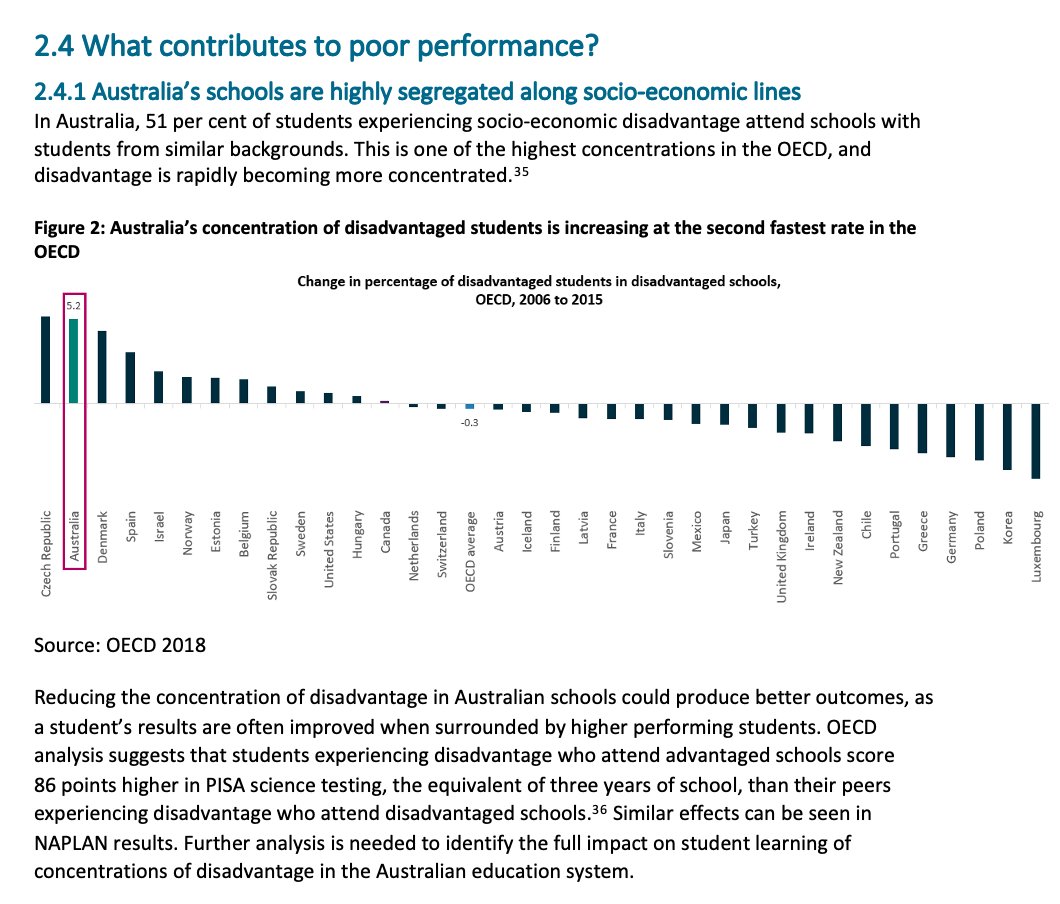 TBGreenwell's tweet photo. The Review for a Better and Fairer Education System has put its finger right on the problem... https://t.co/cAUoNo9eY1