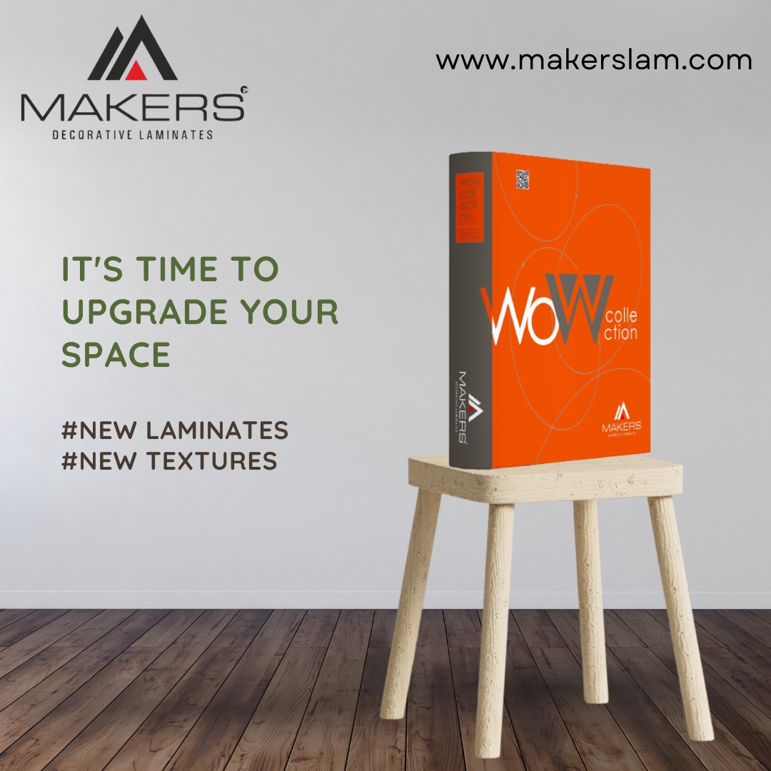 MakersLaminate's tweet image. It's time to upgrade your home space with Makers laminate new 0.8mm laminates collection designs.
Check out our latest collection 
makerslam.com
+91 9829270271
  #newcollection #laminatesdesign #interiordesign #homespace #workspaces #makerslam #makerslaminate