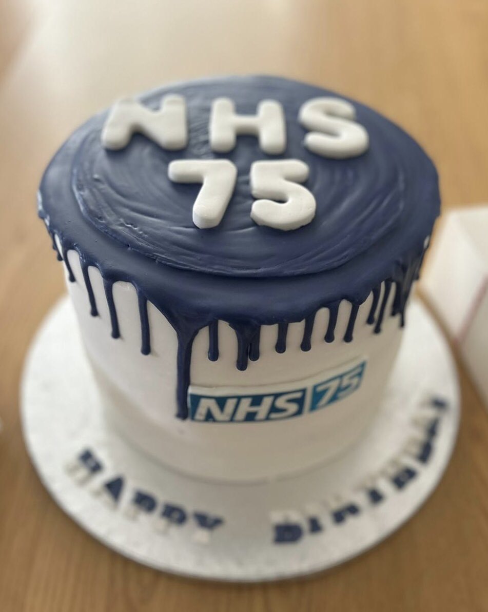 Happy NHS 75th Birthday 🎉 to all!