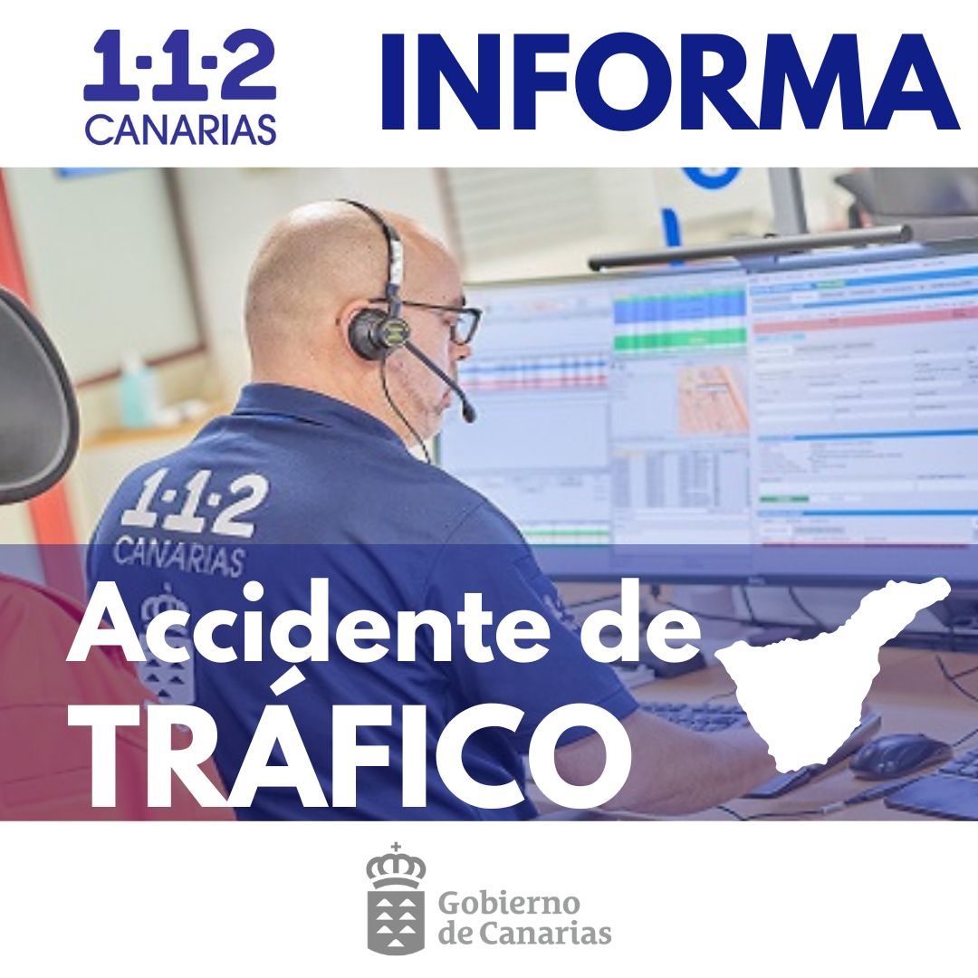 112canarias's tweet photo. 📢Precaución en TF-5 altura San Juan de La Rambla #Tenerife por retenciones de tráfico debido a una colisión de tres vehículos 

➡️Intervienen @guardiacivil @carreterasTF y #SUC que ha asistido a tres heridos leves https://t.co/OoigBThN9G