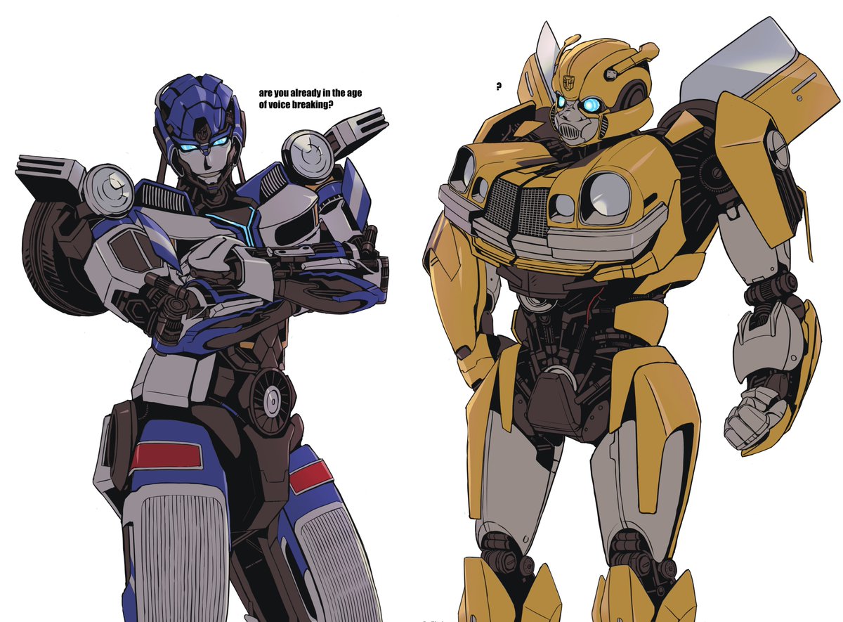 지구에서 합류후...같은 #mirage #bumblebee