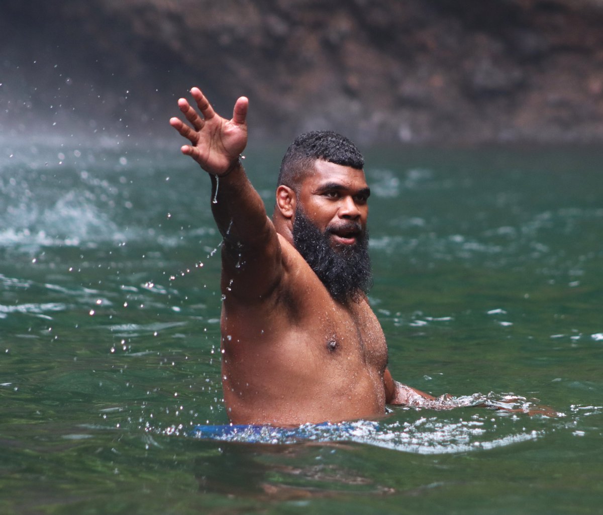 fijirugby's tweet photo. Bouma Waterfall 💦
#FIJIWaterFlyingFijians #FIJIWater #duavataveilomanirakavi #RWC2023 https://t.co/1pCF22dhWO