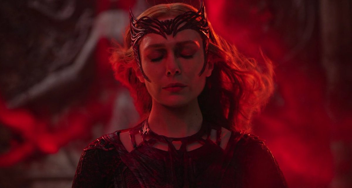 CiigenInc's tweet photo. RUMOR | In Deadpool 3; it is revealed that when Scarlet Witch died, her spirit possessed 838 Wanda. The struggle for the control of the body damaged her mind and it eviscerated Earth-838. 

Earth-838 turned into a new world ruled by Ian McKellen's Magneto. https://t.co/GTkrxuZWN3