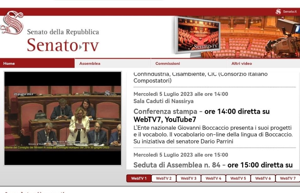 A Palazzo Madama per presentare il #VocaBO, il vocabolario online della lingua di #Giovanni #Boccaccio. 𝗗𝗶𝗿𝗲𝘁𝘁𝗮 𝘀𝘁𝗿𝗲𝗮𝗺𝗶𝗻𝗴 𝗮𝗹𝗹𝗲 𝟭𝟰 𝘀𝘂 𝗪𝗲𝗯𝗧𝗩𝟳 𝗲 𝘀𝘂 𝗬𝗼𝘂𝗧𝘂𝗯𝗲𝟳.