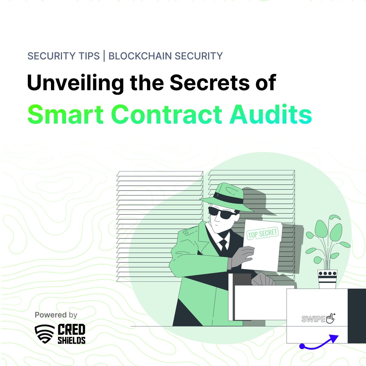 SolidityScan's tweet photo. 📢 Unveiling the Secrets of Smart Contract Audits  🤫

Smart contract audits are crucial for security, reliability, and trust in blockchain applications. Unaudited or poorly audited contracts pose risks. Let's dive into the secrets of smart contract audits! 

What is a Smart Contract Audit? 🤔

A smart contract audit is a comprehensive review of the code, design, and functionality of a smart contract. It identifies security vulnerabilities, ensures compliance, and validates the contract's logic and calculations. 

Key Elements of a Smart Contract Audit: 🔑

- Code Review: Analyzing code for vulnerabilities and verifying logic.
- Security Assessment: Ensuring secure coding practices and adherence to standards.
- Functional Testing: Evaluating contract behavior under various conditions. 

Benefits of Smart Contract Audits: 😎

-Enhanced Security: Identifying vulnerabilities and preventing hacks.
- Increased Reliability: Ensuring the contract performs as intended.
- Compliance and Legal Assurance: Meeting regulatory requirements and legal obligations. 

Best Practices for Smart Contract Audits: ✍️
- Engage Experienced Auditors: Hire auditors with expertise in smart contract audits.
- Thorough Documentation: Clear reports of scope, methodologies, and findings.
- Regular Updates and Maintenance: Address emerging threats and industry best practices.
- Leverage Automated Tools: Use tools like @solidityscan for vulnerability detection and code analysis. 

Also, you get 2 scan credits completely FREE when you signup on to https://t.co/KZ7BEq6Y4R 👀