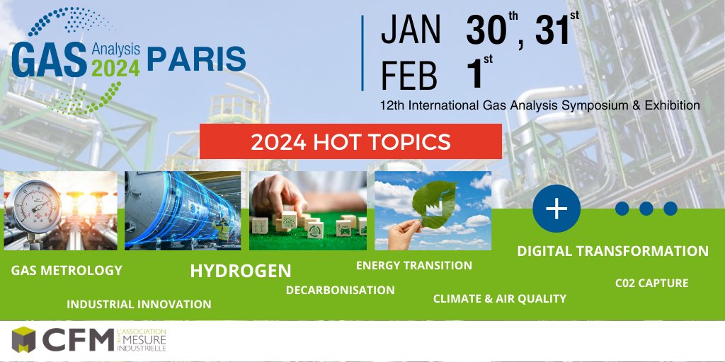 Bonne nouvelle pour les retardataires ! L'appel à conférences de <a href="/GASanalysisEvnt/">GAS Analysis Symposium & Exhibition</a> a été étendu jusqu'au 31 Juillet. N'attendez plus et déposez votre présentation ici : lnkd.in/e9K6vfb4