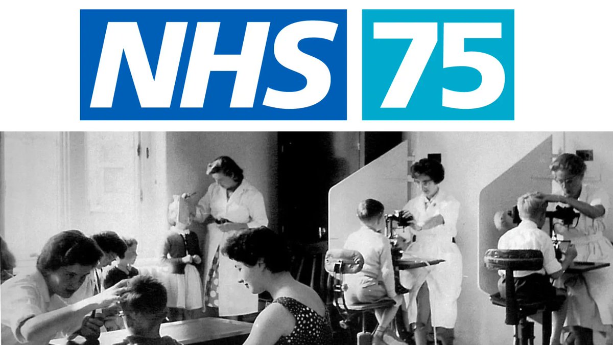 Today we celebrate 75 years of the NHS! Orthoptists have been involved from the very earliest days, and we’re proud to support our members working tirelessly for services across the UK.
#NHS75 #ThankYouNHS