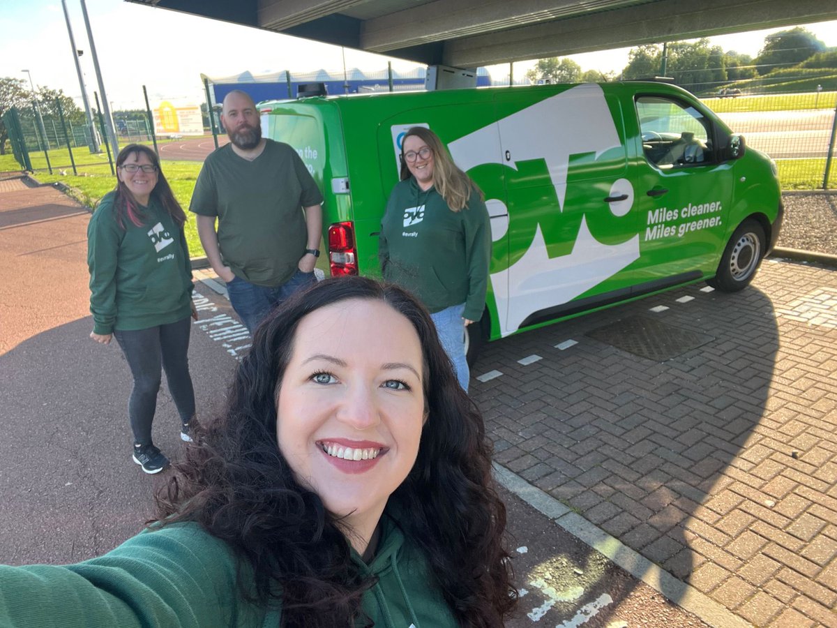 DeveloperEuan's tweet image. On the @rally_ev recharging in Kilmarnock

#evrally #NetZero