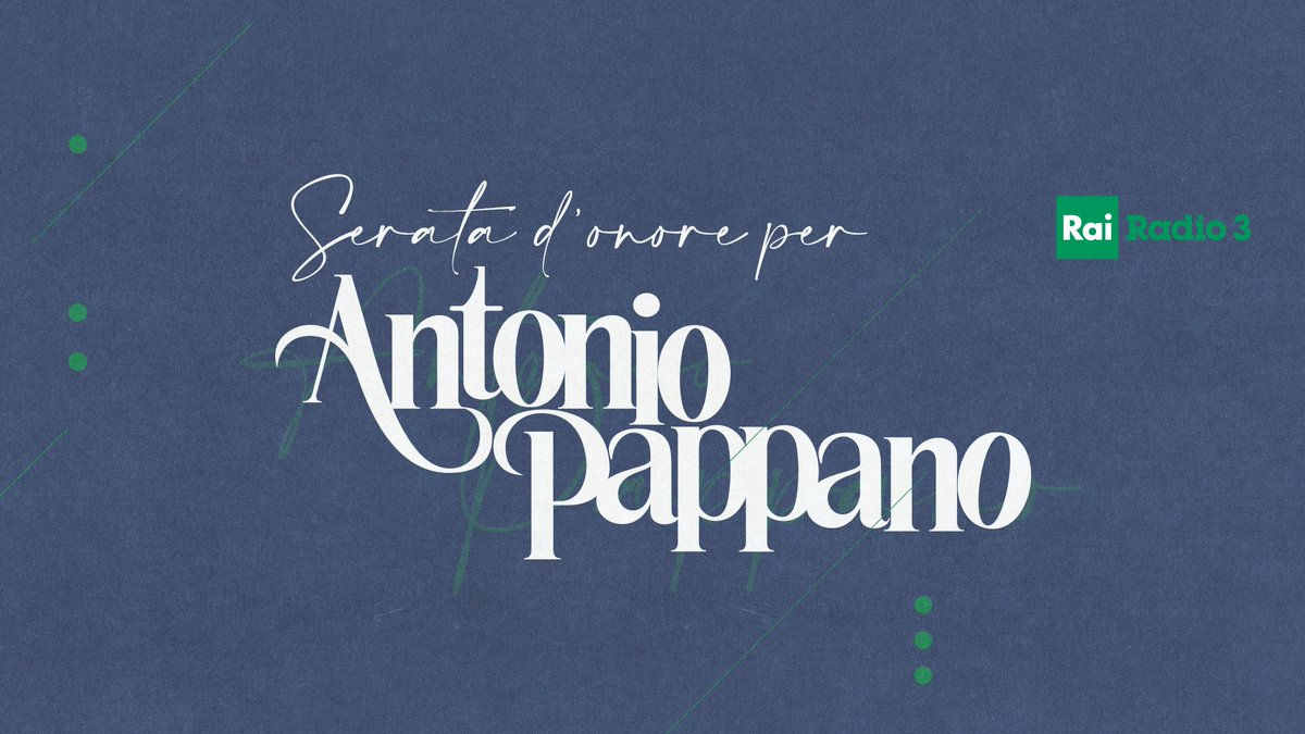 Via Asiago diventa una prestigiosa sala da concerto e accoglie il direttore d'orchestra Antonio Pappano. Una serata in suo onore accompagnata dalla musica di Luigi Piovano, Beatrice Rana, Enrico Pieranunzi e Alessandro Carbonare. Stasera alle 20.30 alla radio e su RaiPlay Sound