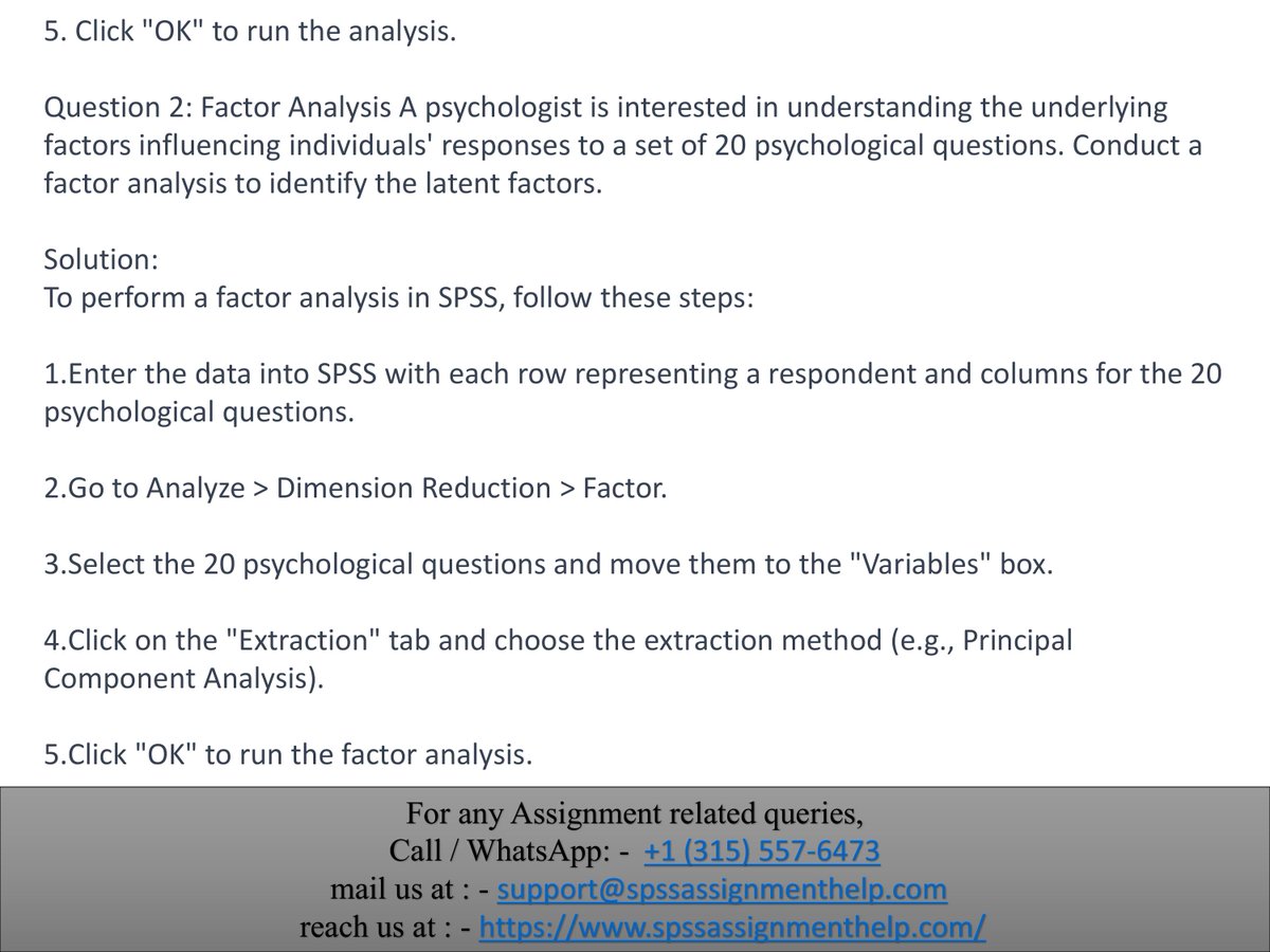 SPSSAssignment's tweet image. SPSS Assignment Help
SPSS Assignment Help provides the best assignment help for students. We have a dedicated team of experts who will help you in meeting your deadlines.
Visit: bit.ly/3LSwitM
#educationalwebsite #assignments #spssassignmenthelp #spssassignment #help
