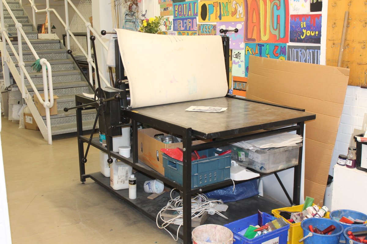 Saturday 15th July, Open access printing at Maiden Erlegh School. 9.30 to 13.30. A chance to create your own work among fellow artists. Use our large print press. To book or for more info email. mescommunityarts@maidenerleghtrust.org tel 0118 926 2467.