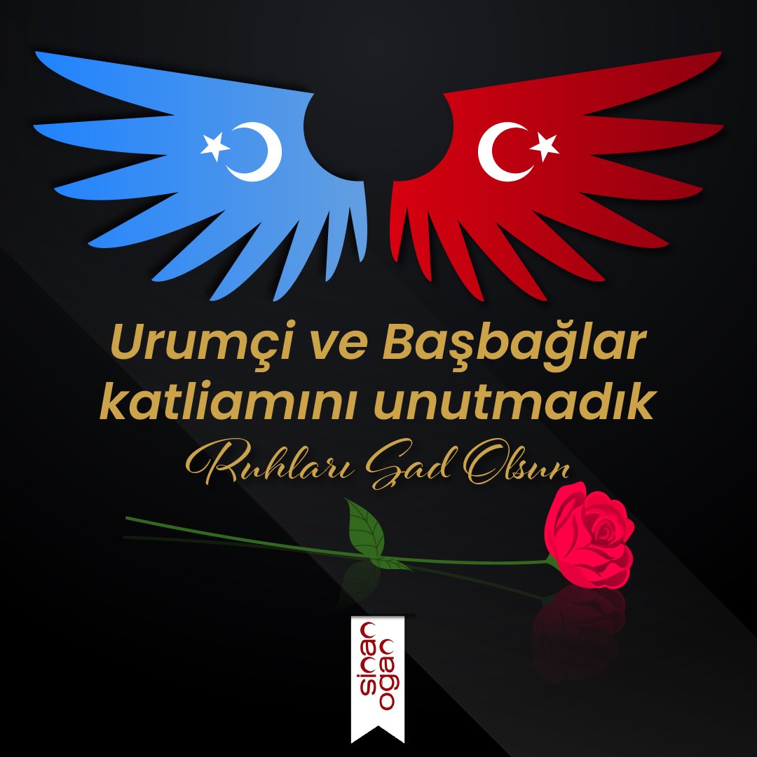 Unutmadık, unutmayacağız…
#Başbağlar
#Urumçi

Sinan Oğan