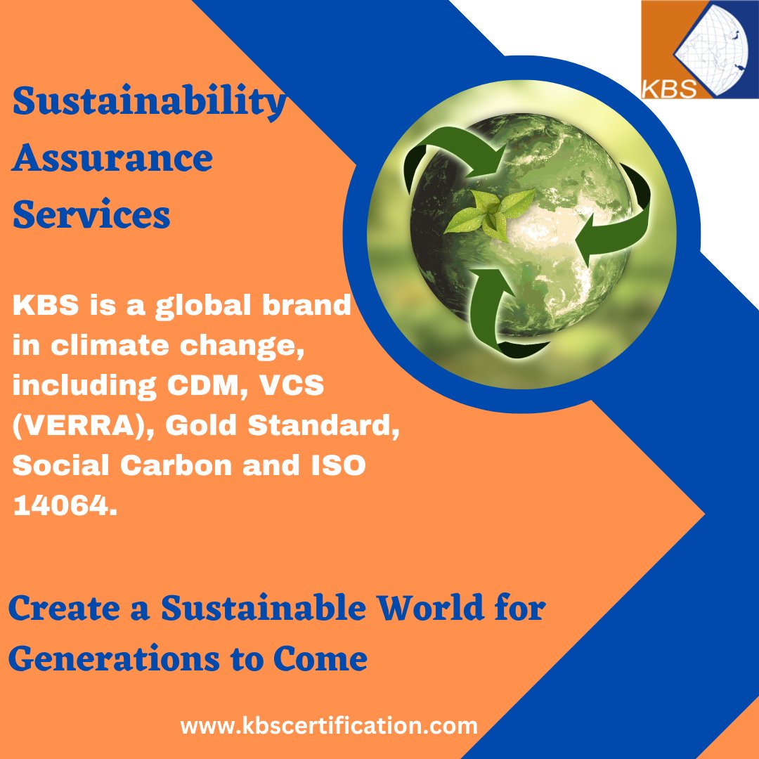 🌍 Enhance Sustainability with Assurance 🌿

Stand out with sustainability assurance! KBS offers:

✅ Deepen understanding of sustainability risks 
✅ Boost brand and reputation 
✅ Communicate transparent value

#SustainabilityAssurance #BrandReputation #ClimateChangeServices