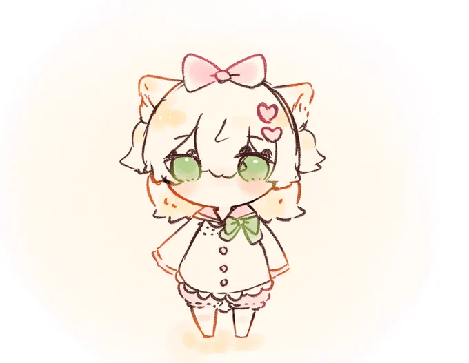 こっちにもあげとこ久しぶりのうちのこらくがきぽめゆのちゃん 
