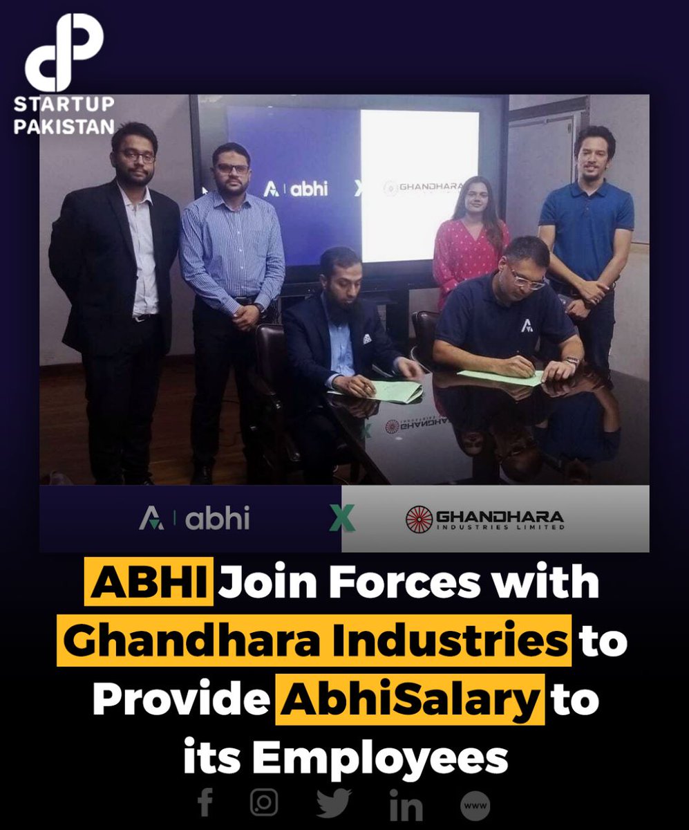 <a href="/abhikaropk/">Abhi</a>, a leading fintech company, and Ghandhara Industries, a renowned market pioneer, have joined hands in an impactful collaboration aimed at revolutionizing employee financial access.