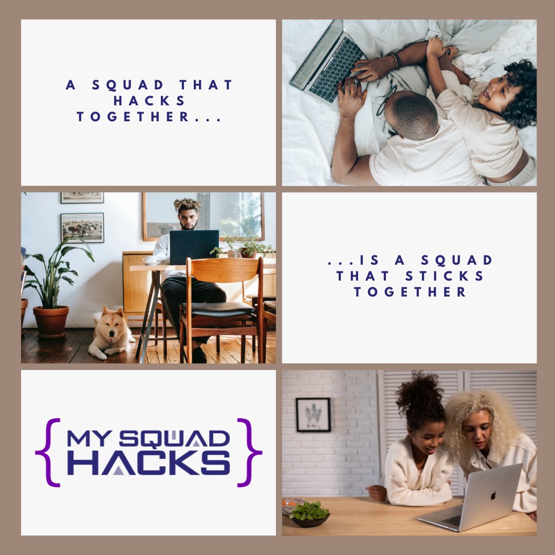 blackgirlshack's tweet photo. No matter what your squad looks like, if you hack together you’re a squad for life! 

Tag your squad in the comments.

#mysquadhacks #blackwomenincybersecurity #cybersecurity #infosec #diversitymatters #diversityandinclusion #womenintech
#bghmultiverse #conDifferently https://t.co/6lxDxIXhJH