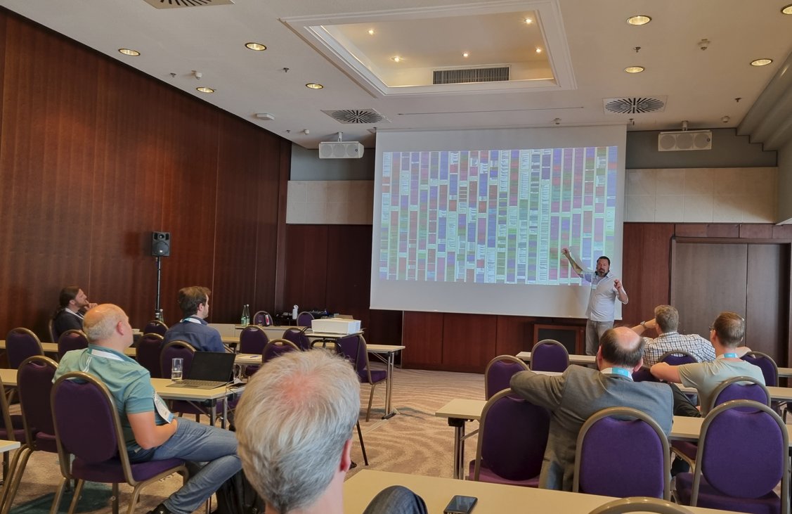 cqse's tweet photo. Letzter Tag auf der @oop_conference für @ElmarJuergens und Jakob Rott (@cqse)! Fazit: "Es ist schön, nach drei Jahren endlich wieder auf der OOP vor Ort in München alte Bekannte zu treffen und in interessanten Gesprächen neue Kontakte zu schließen." #SoftwareQuality #Teamscale https://t.co/xcM14DozS6