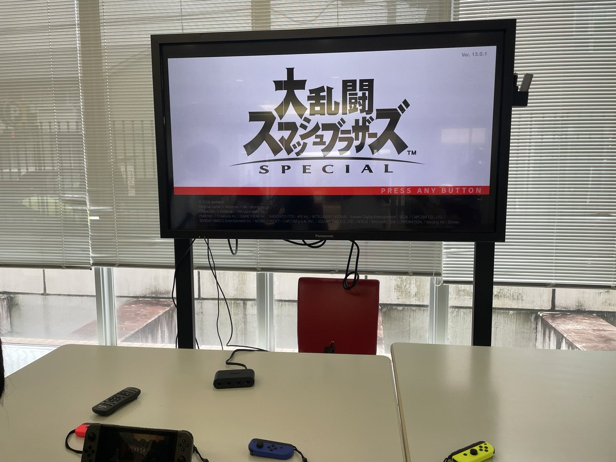 七夕祭では大乱闘スマッシュブラザーズをやります！
コントローラーは用意してあるので是非ご参加ください！