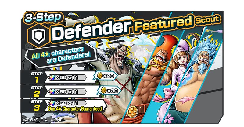 Characters, ONE PIECE Bounty Rush