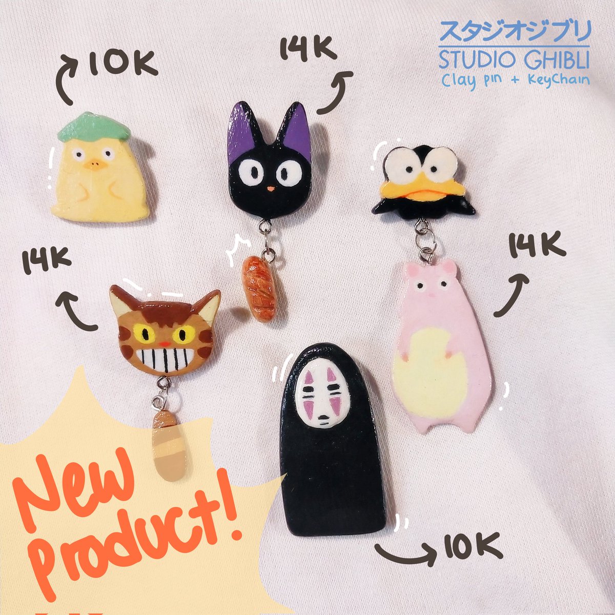 golbezacorner's tweet image. [RT, Like &amp;amp; Re-share are very appreciated]

🌻7.7 SHOP UPDATE🌻

Hi guys! Ada beberapa update buat event 7.7 besok yg bisa kalian liat disinii! Letsgooo!! ✨✨

#clayrings #claypins #claykeychain #necklace #shopupdate #smallbusiness #kawaiiartist #ghibli