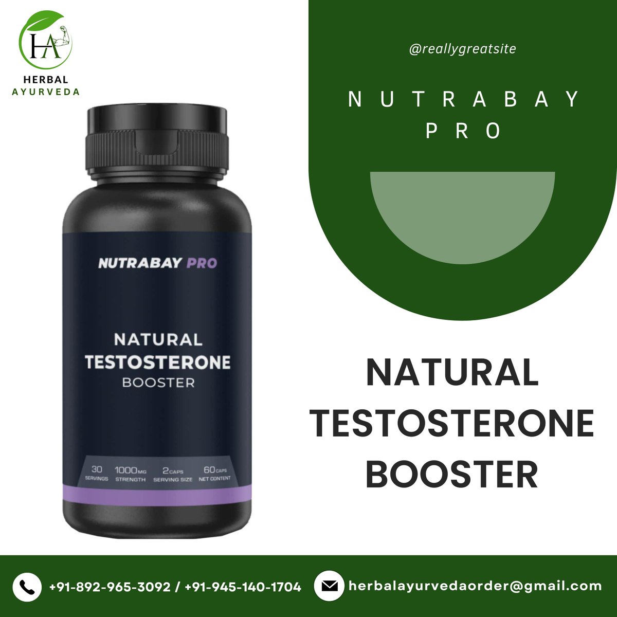 herbalayur49762's tweet image. Unleash Your Inner Strength: Boost Your Potential with Testosterone-Boosting Supplements

#TestosteroneBooster #UnlockYourPotential #MaximizePerformance #StrengthAndPower #HormonalBalance #FitnessGoals #BoostYourDrive #OptimalHealth #MuscleBuilding #PeakPerformance
