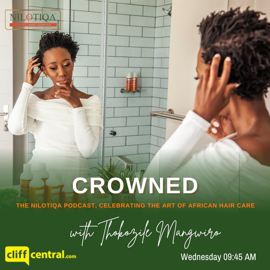 [Podcast Interview] Catch @nilotiqa Founder and CEO @hey_thoko talking with @LebangKgosana about Celebrating the African Hair on #LifeWithLebang this morning at 09:45 only on CliffCentral.com and on @CliffCentralCom App
