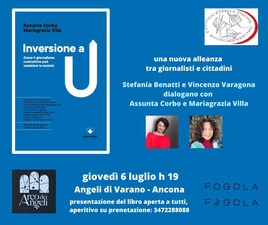 assunta corbo (@assunta73) on Twitter photo Domani ad #Ancona <a href="/amleticagrace/">Mariagrazia Villa</a> e io raccontiamo l'inversione a U del #giornalismo insieme a <a href="/vivar/">Vincenzo Varagona</a> e @StefaniaBenatti
Se vi va, ne parliamo con un calice di vino in mano.
#inversioneau #giornalismocostruttivo #solutionsjournalism Domani ad #Ancona <a href="/amleticagrace/">Mariagrazia Villa</a> e io raccontiamo l'inversione a U del #giornalismo insieme a <a href="/vivar/">Vincenzo Varagona</a> e @StefaniaBenatti
Se vi va, ne parliamo con un calice di vino in mano.
#inversioneau #giornalismocostruttivo #solutionsjournalism