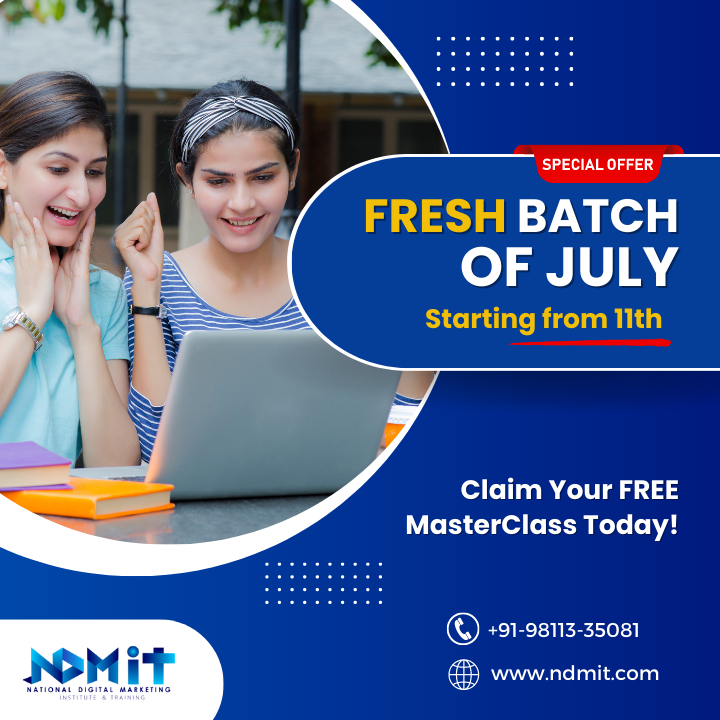 ndmit12's tweet photo. Book Your Seats Today !!
#DigitalMarketingCourse #NDMIT #Career https://t.co/PRCVo5nNpx