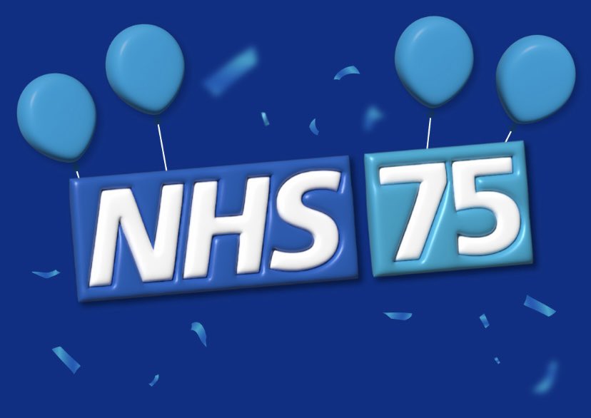 Happy 75th Birthday <a href="/NHSEngland/">NHS England</a> How privileged we are to have you 💙