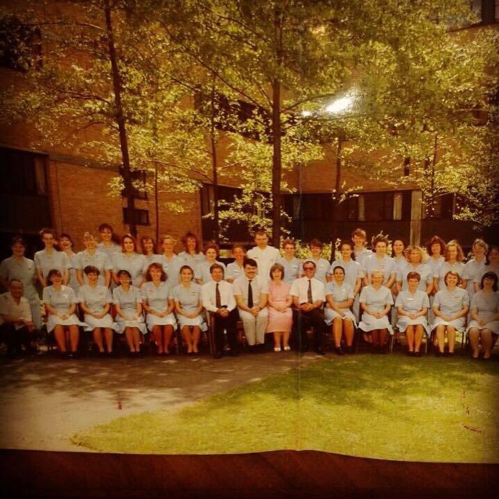 raeshelh's tweet photo. happy 75 years to the NHS 💙🌈🎉 #NHS75 started my training in Nottingham group 89/06/SR and met my husband in 1992 on Harvey one ward ❤️ at the City Hospital #NOTTINGHAM https://t.co/fL4sh9DnYZ