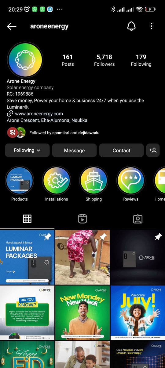 mp_maniac's tweet photo. FRAUD ALERT❗❗❗

The Company, Arone Energy (@aroneenergy on Instagram) with RC 1969886 is a Scam, they'll sell you dead products (that's if they deliver) and then insult (and block) you for reaching out.

Attached are IDs of the Owner and Co-Founder, Beware.

cc @fccpcnigeria https://t.co/hs9dEqbODm