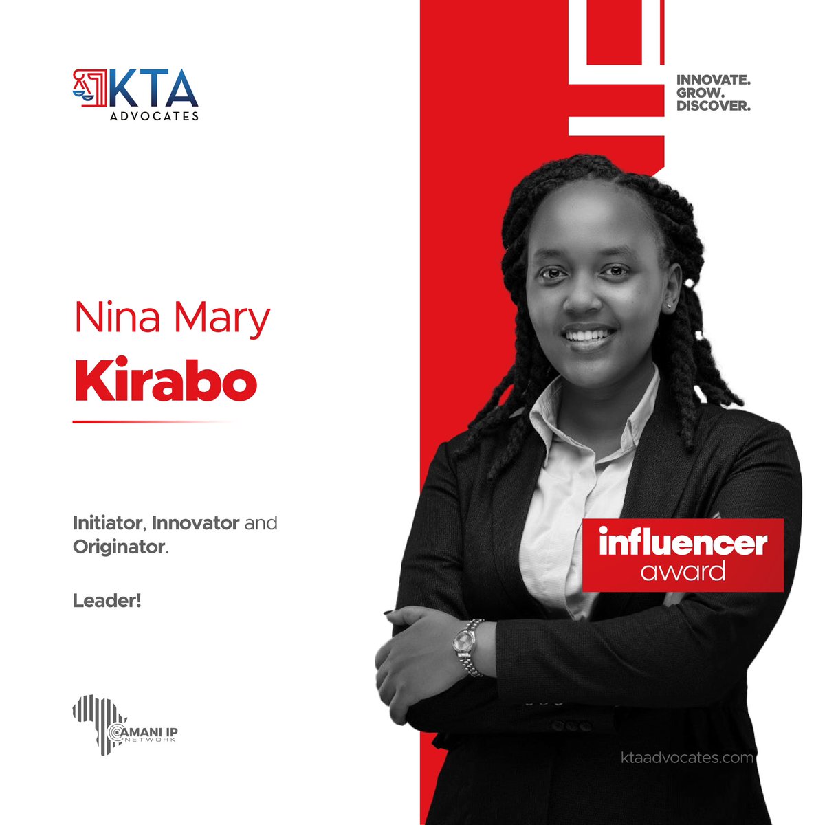 kta_law's tweet photo. 🎉 Celebrating Nina, our shining star! 🌟 Throughout June, she's been the epitome of excellence, winning all the awards within our firm. 

From her brilliant mind to her unwavering dedication, @this_kagwera has set the bar high for what it means to be an outstanding lawyer. https://t.co/vwCghT4sgy