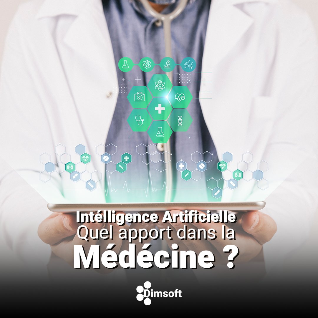 DimsoftFrance's tweet photo. L'intelligence artificielle révolutionne la médecine en améliorant les diagnostics, les traitements et les soins grâce à l'analyse de données médicales complexes.

#dimsoft
#ia 
#sante 
#medecine
#restez_informe https://t.co/Pf64HJdrK6