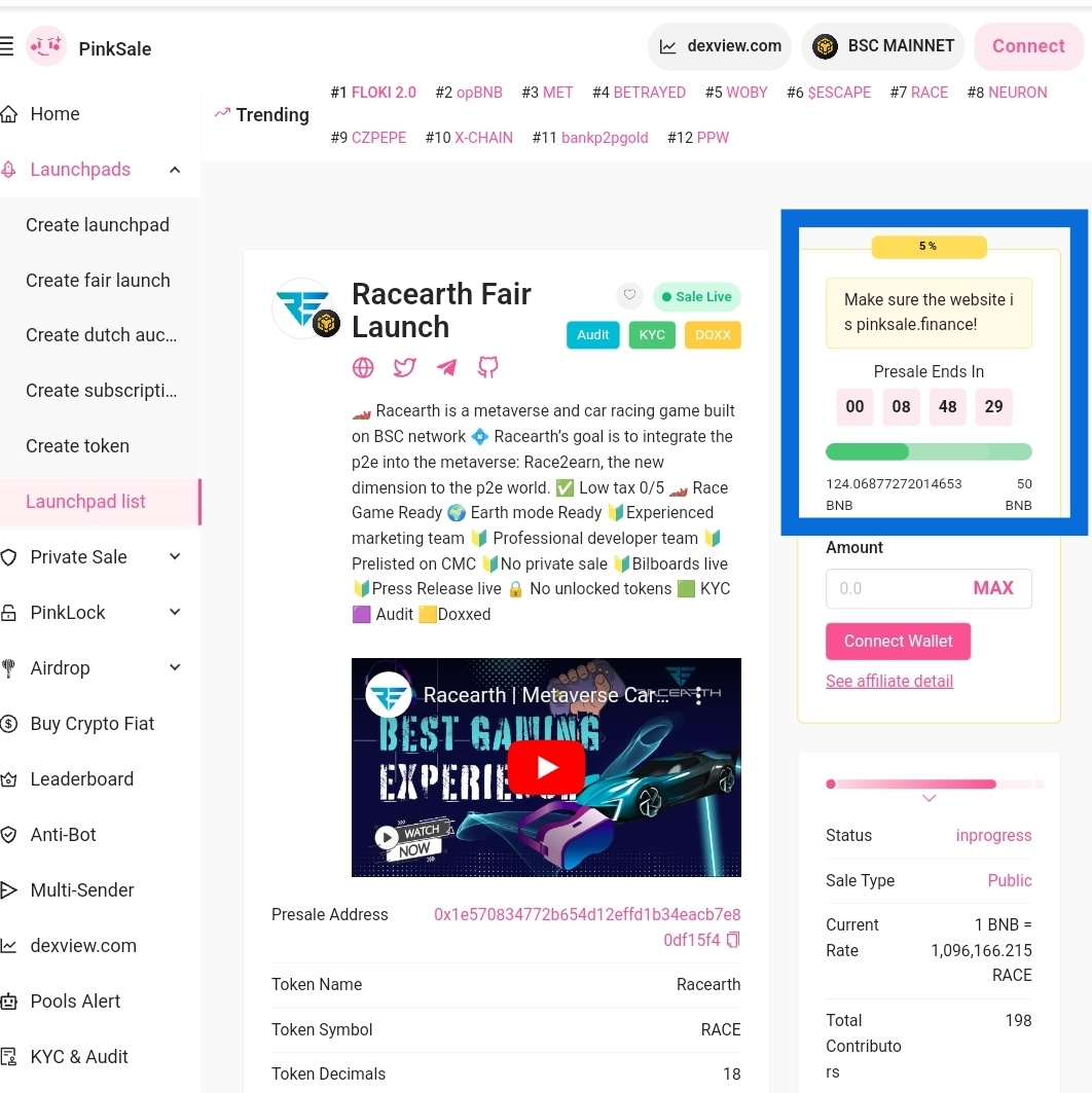 racearth's tweet photo. Last hours to buy $RACE token on @pinkecosystem 
Enjoy #race2earn with Racearth!

https://t.co/nOEU4Czd9A https://t.co/tjeGY1m5l1