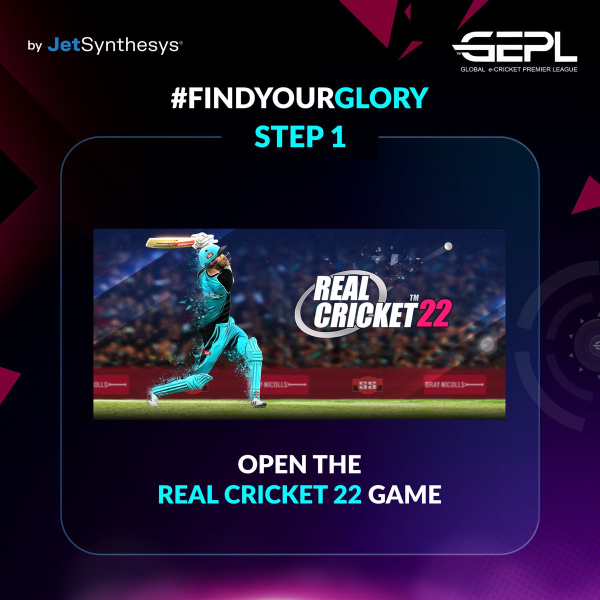 Global e-Cricket Premier League tweet media