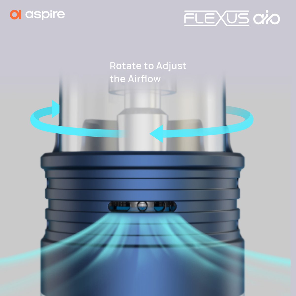aspirecigs's tweet photo. Adopts the same way as the Flexus Stik, the Flexus AIO allows you to adjust the airflow whenever you want, super easy and convenient.
More: https://t.co/JmnfQDrXxr
#aspirecigs #alwaysaspire #aspiretech #aspireflexus #FlexusAIO #FlexusSeries #AIO
.
.
WARNING: 21+ adults use only! https://t.co/WE6hY7ZYOP