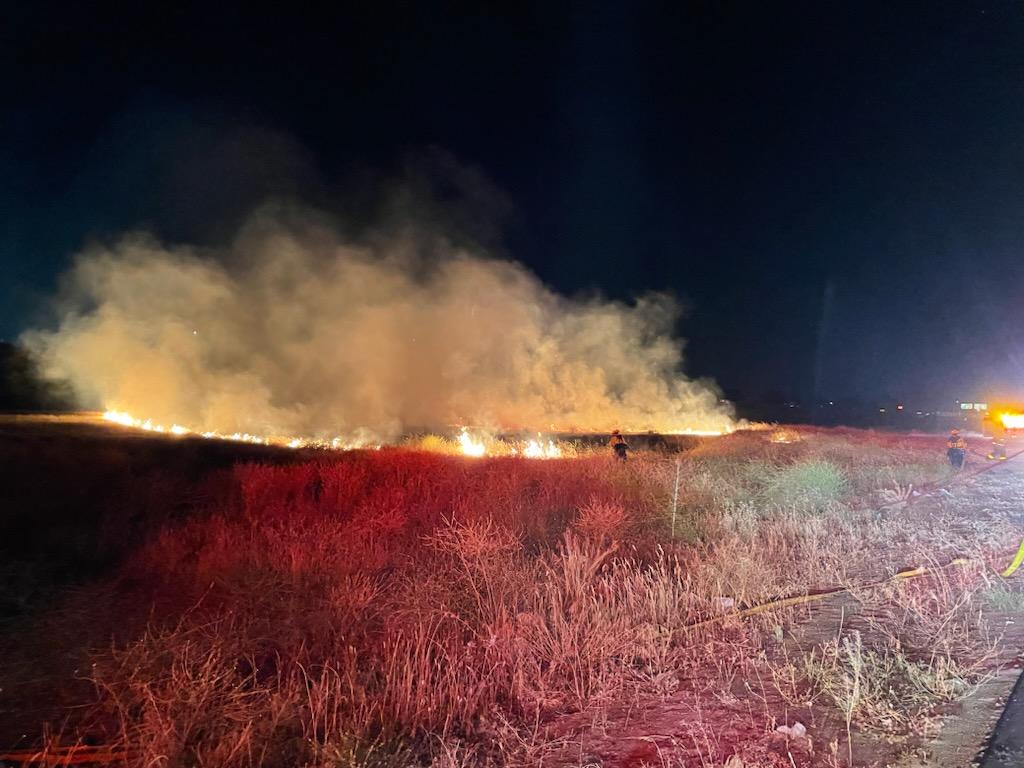 ContraCostaFire's tweet photo. Con Fire implemented its limited response plan to ensure resource availability for anticipated high fireworks fire volume. All told, we responded to 58 fires, 50 suspected of fireworks cause. Additionally, at least one serious injury was caused by fireworks. #confire4th https://t.co/JSdwpgfcnI