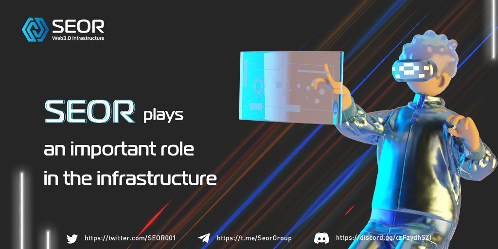 🪩Under the continuous development of Web3.

🗝️Technology development infrastructure is the key.

🫡We're striving to become one of the important infrastructures.

💪Let's keep growing! 🔥

#SEOR #Web3 #Web3 #Web3infrastructure