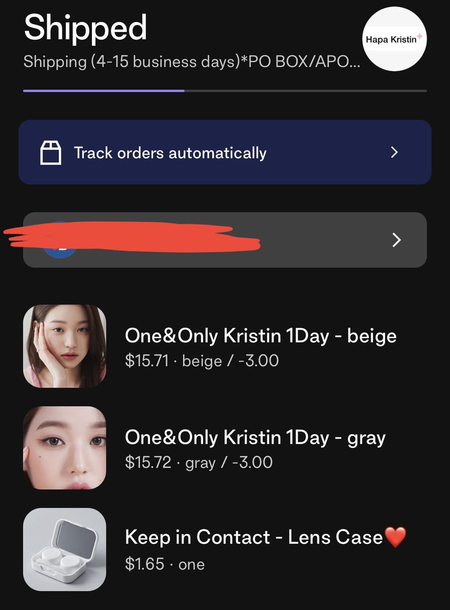 ウォニョンちゃんに沼りすぎてとりまカラコン買った😤💛💛💛