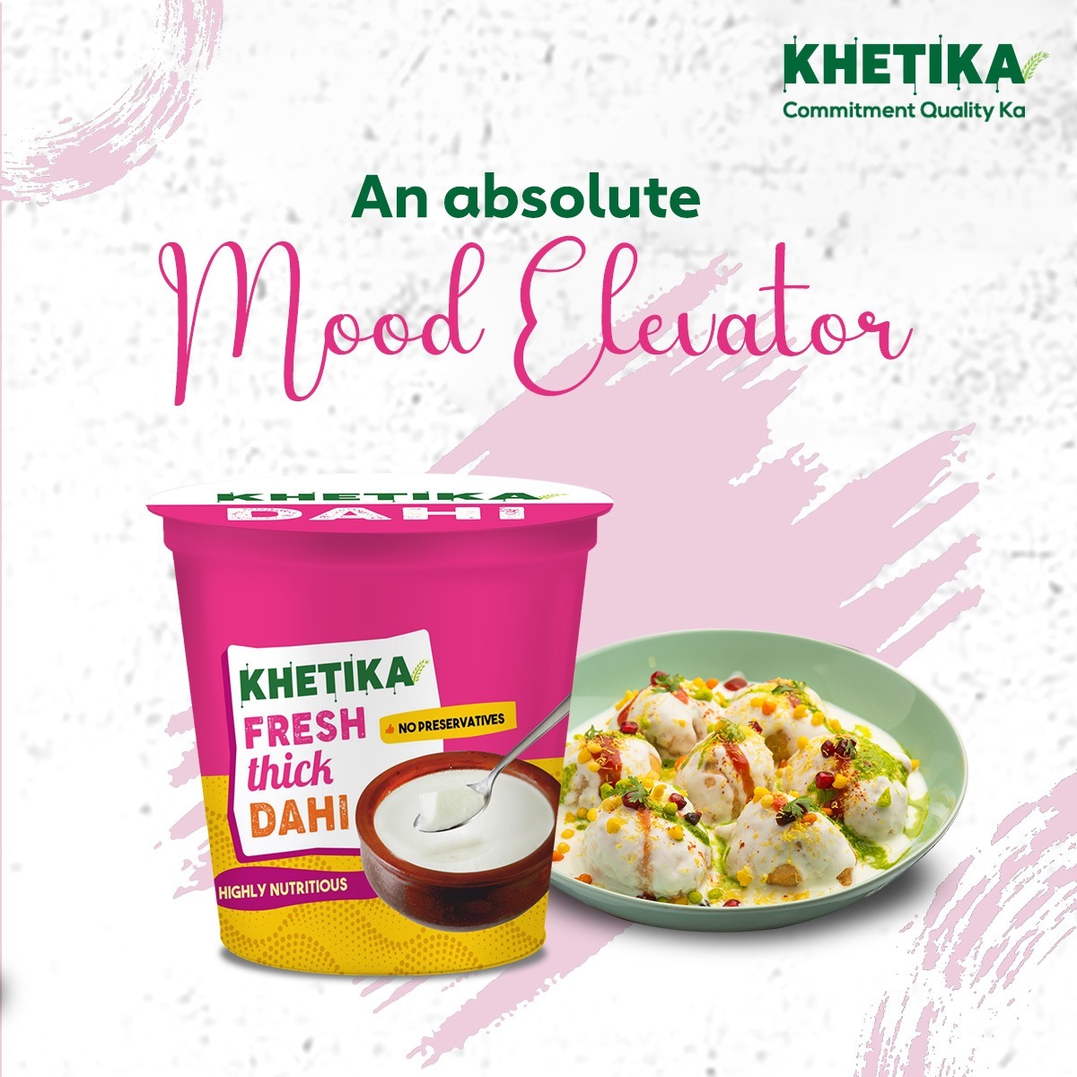 EatKhetika's tweet photo. Enjoy adding a dollop of fresh Dahi to your favourite dishes only with Khetika's Fresh Thick Dahi
#Khetika #KhetikaChoice #EveryHouseholdChoice #UncompromisedQuality #BuyNow #SuperiorQuality #HealthyFood #Healthy #CommitmentQualityKa #Freshness #Fresh #Purity #Dahi #Mood https://t.co/DGsPicfr1f