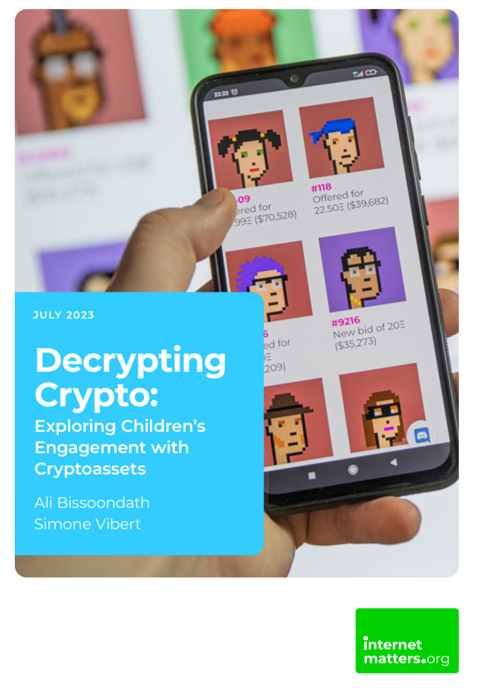 AliBissoondath's tweet image. Our new @IM_org  report on children's engagement with cryptoassets is finally out! This report calls on policymakers to consider children when formulating regulations concerning cryptoassets. You can read the report here: rb.gy/9r8vv