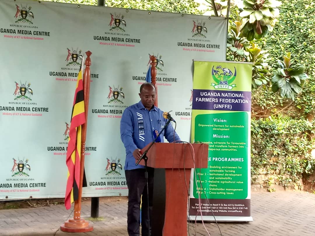 The Hon. @FredBwino Minister of State @MAAIF_Uganda launching the 2nd National Agricultural Education Show, He is joined with the senior commissioner from ministry for @Educ_SportsUg @unffe @8TechConsults @UCC_Official @MoICT_Ug @UCC_Official @USAID