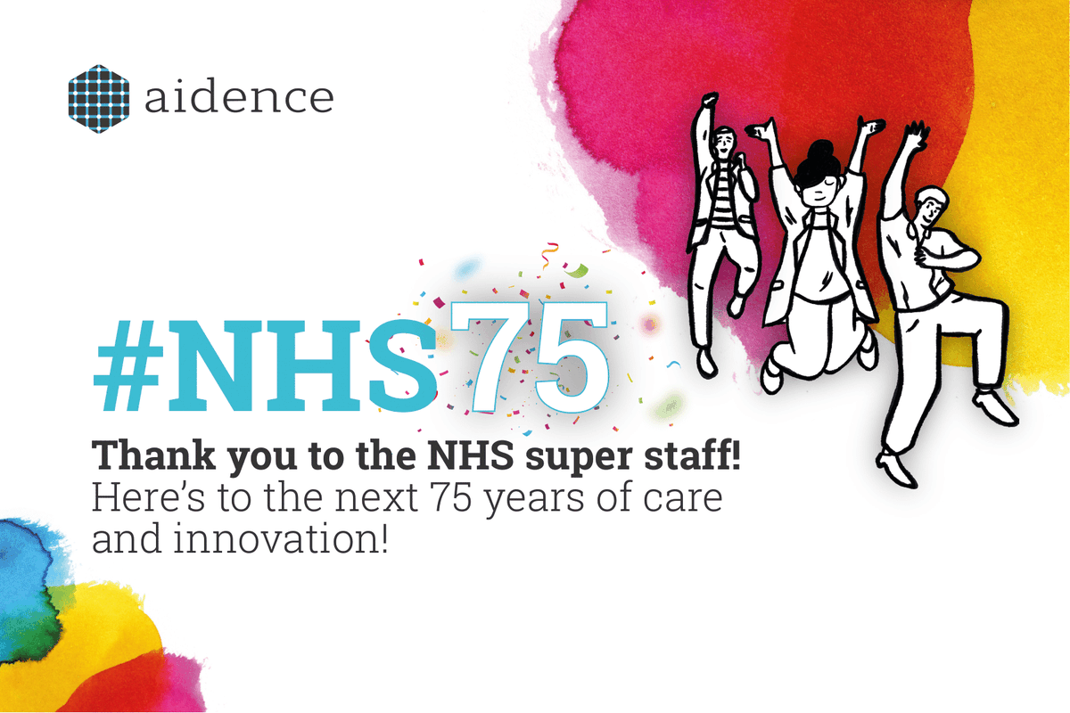 AidenceVeye's tweet photo. Happy 75th anniversary to the @NHSuk! Thank you to all the doctors, nurses, administrators, support staff, and volunteers for their hard work, professionalism, and compassion.#NHS75 https://t.co/Tj1L6uoZ6w