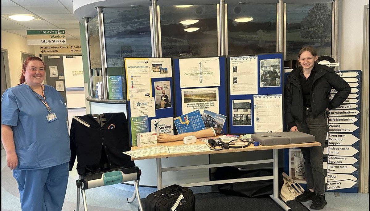 Celebrating #NHS75 at the Richardsons Hospital!l representing Teesdale District Nurses. TAPS Dales 3 <a href="/HospitalFriends/">Richardson Friends</a> <a href="/charlieANPCDDFT/">Catherine (Charlie) Chester</a> <a href="/sanrgn/">sandra smyth RN DN QN 💙</a> <a href="/RCNNRN/">RCN Newly Registered Nurses</a> <a href="/rebecca_wright2/">#hellomynameisRebecca 💙</a> @Gemstaffnurse